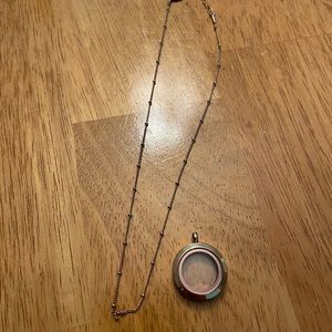 Origami Owl Rose Gold Locket